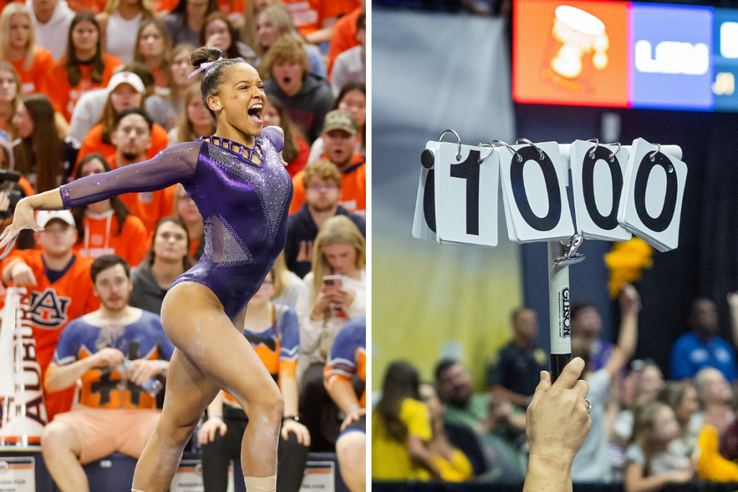 Haleigh Bryant's three perfect 10s were a sight to see. The LSU gymnast was ready for the moment and showed the world her immense talent.