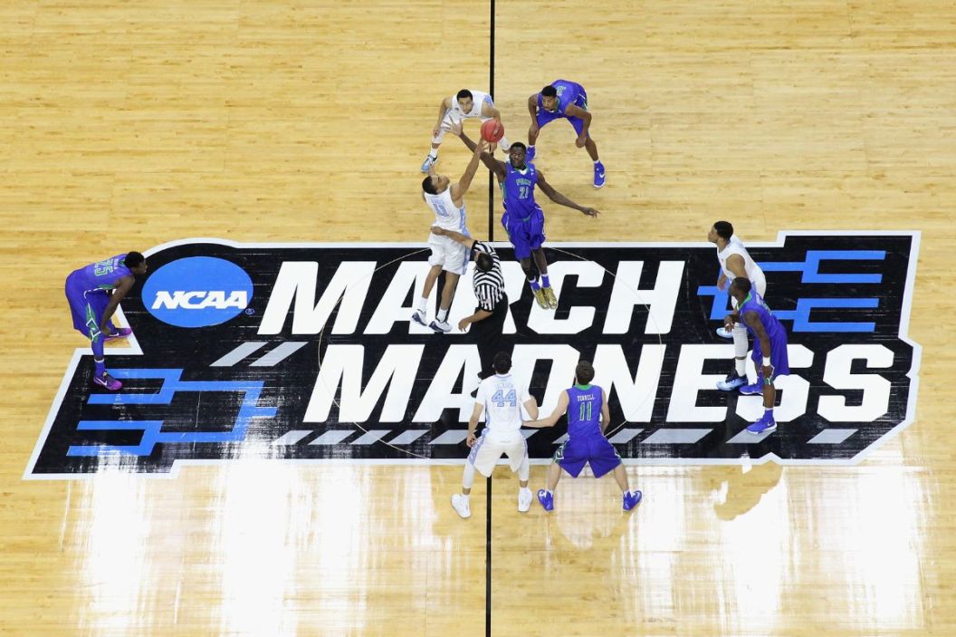 March Madness logo last year.