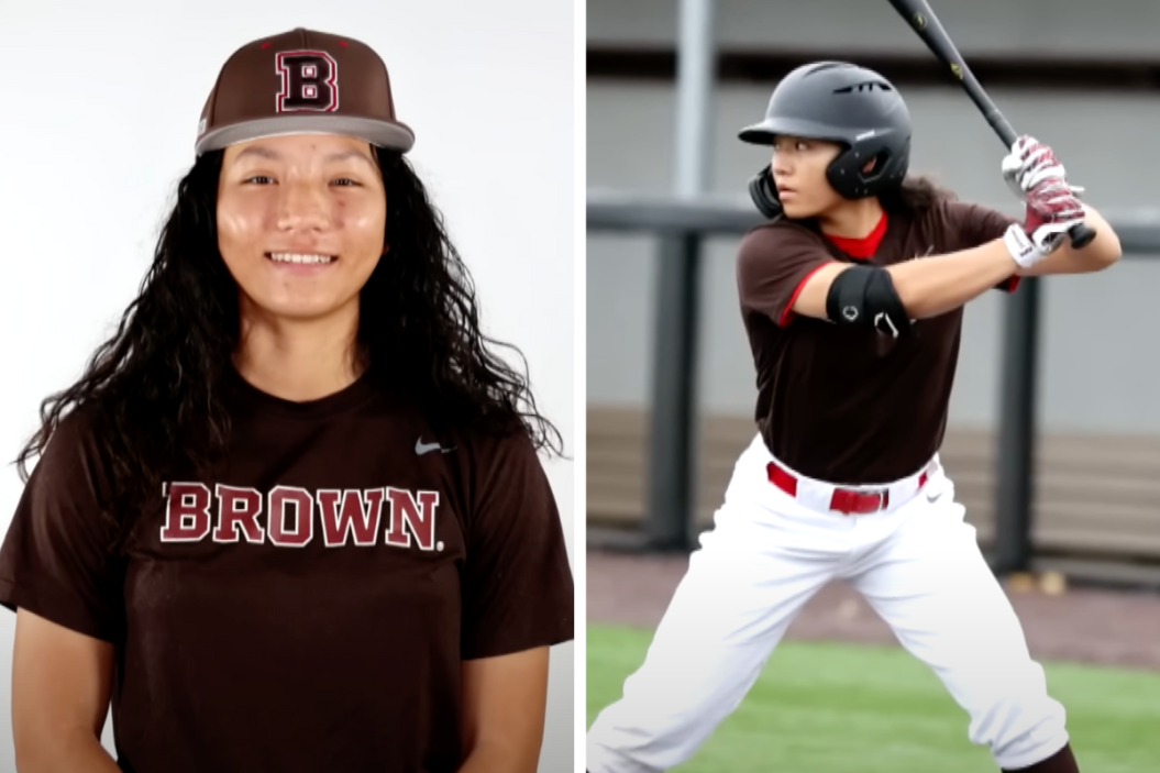 Olivia Pichardo, a baseball player for Brown University, lives out her dream of playing baseball at an elite level.