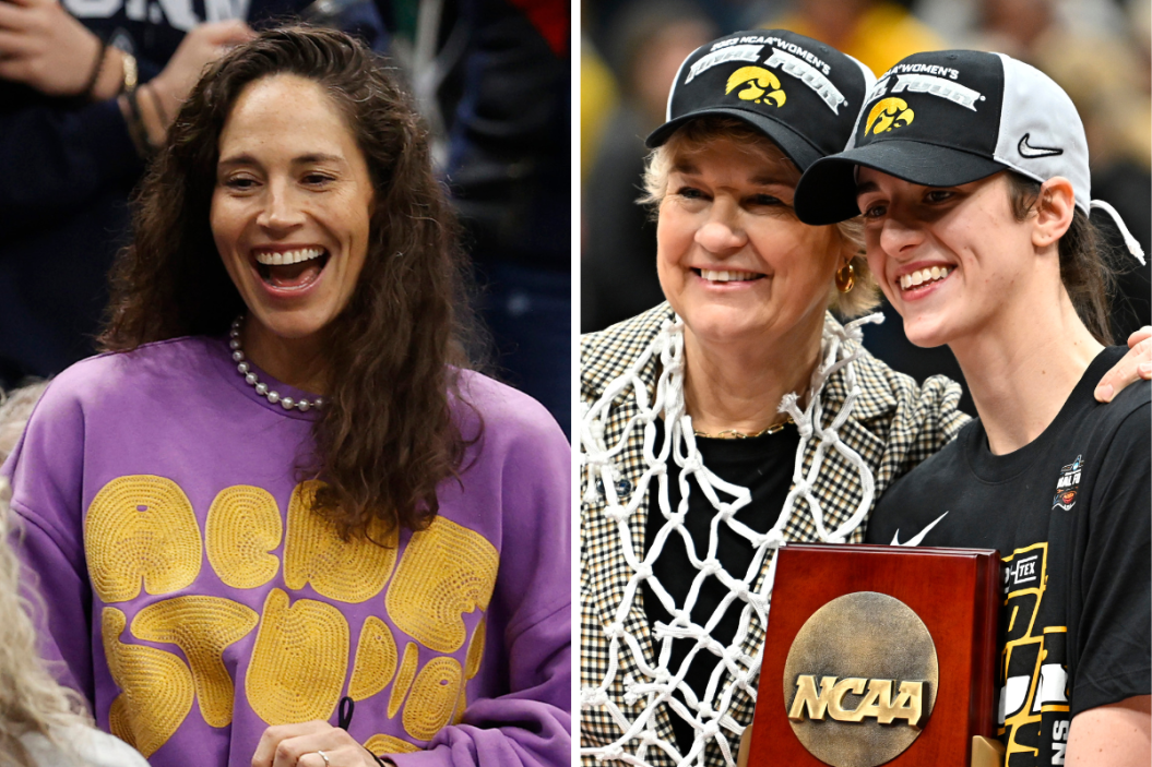 Sue Bird surprised the Iowa Hawkeyes with some words of wisdom prior to their Elite Eight matchup against Louisville.