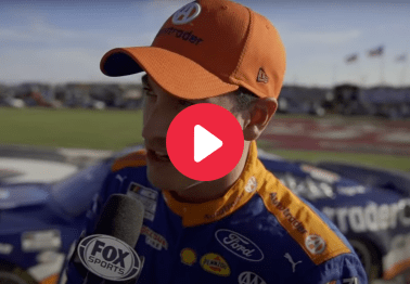An Emotional Joey Logano Recalls His Family's Special Connection to Atlanta After Nail-biting Win