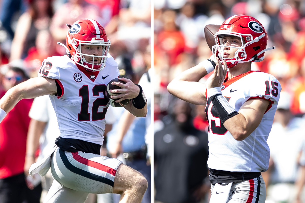 Spring Game Dawg Fight at QB Takes Center Stage