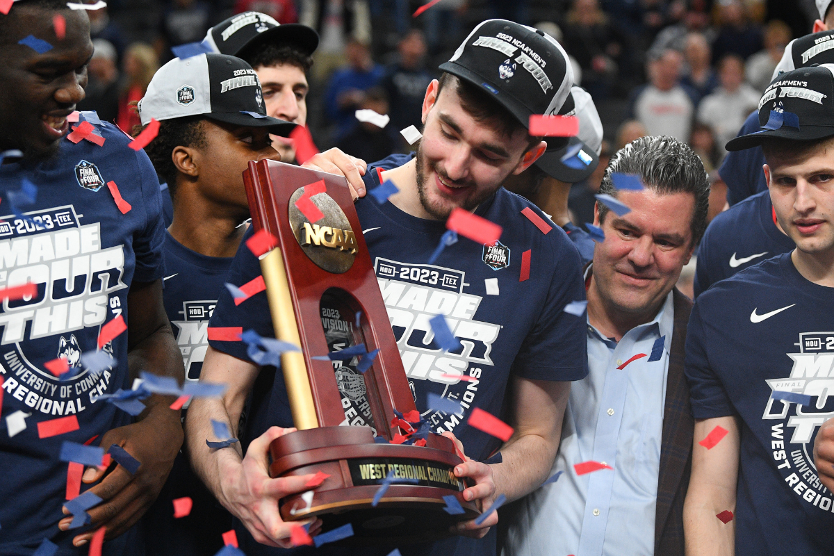 College basketball games today: UConn Huskies win NCAA championship game