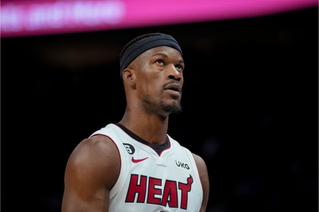 Jimmy Butler plays for the Miami Heat.