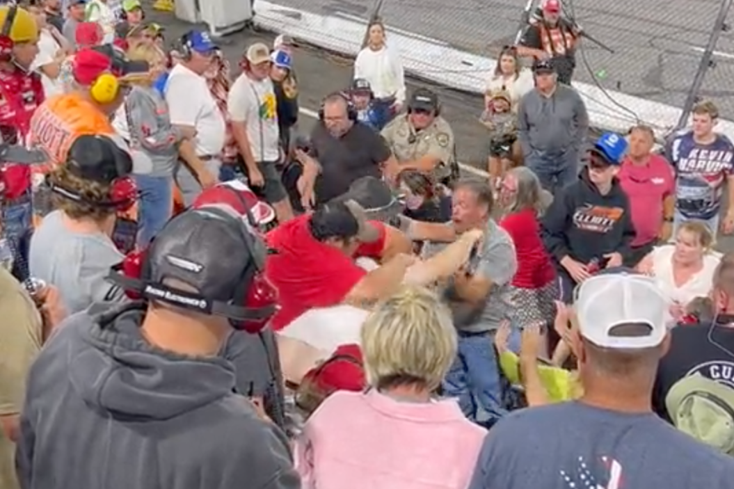 Fight in the Stands Adds Fireworks to 2023 NASCAR AllStar Race