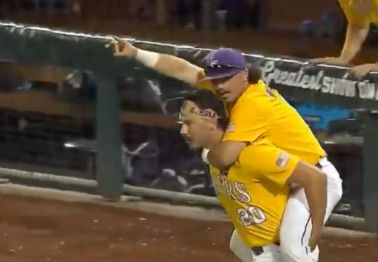 Paul Skenes Carried His Injured Teammate in LSU's Celebration and Won Our Hearts