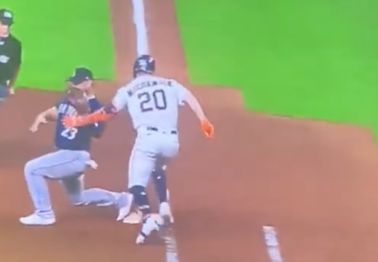 Dirty or Accidental? Astros Player Under Fire For Slapping First Baseman