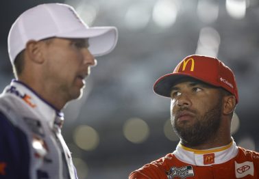 Bubba Wallace Frustrated with Denny Hamlin After Cook Out 400
