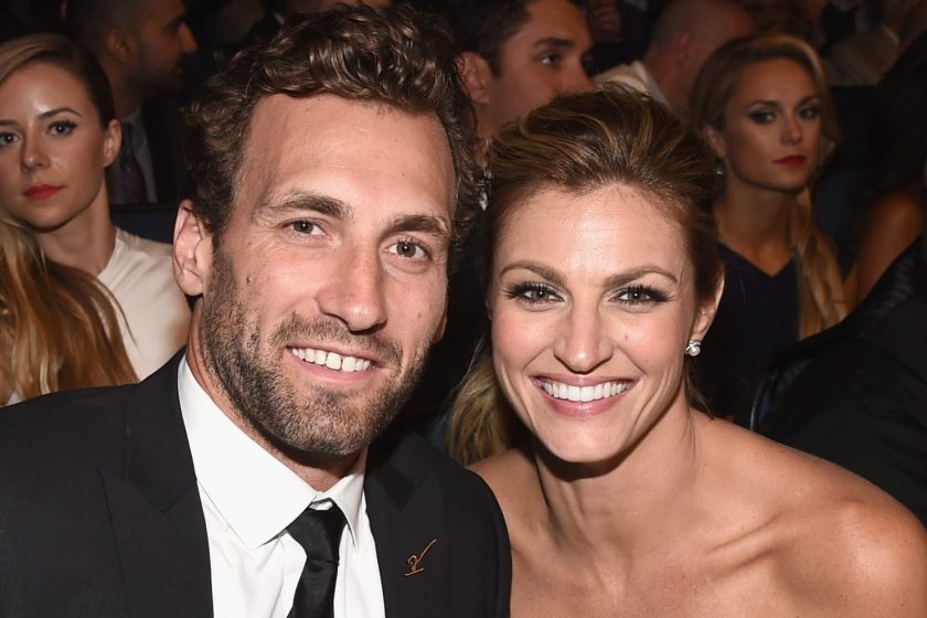 Erin Andrews and Jarrett Stoll attend The 2014 ESPYS.