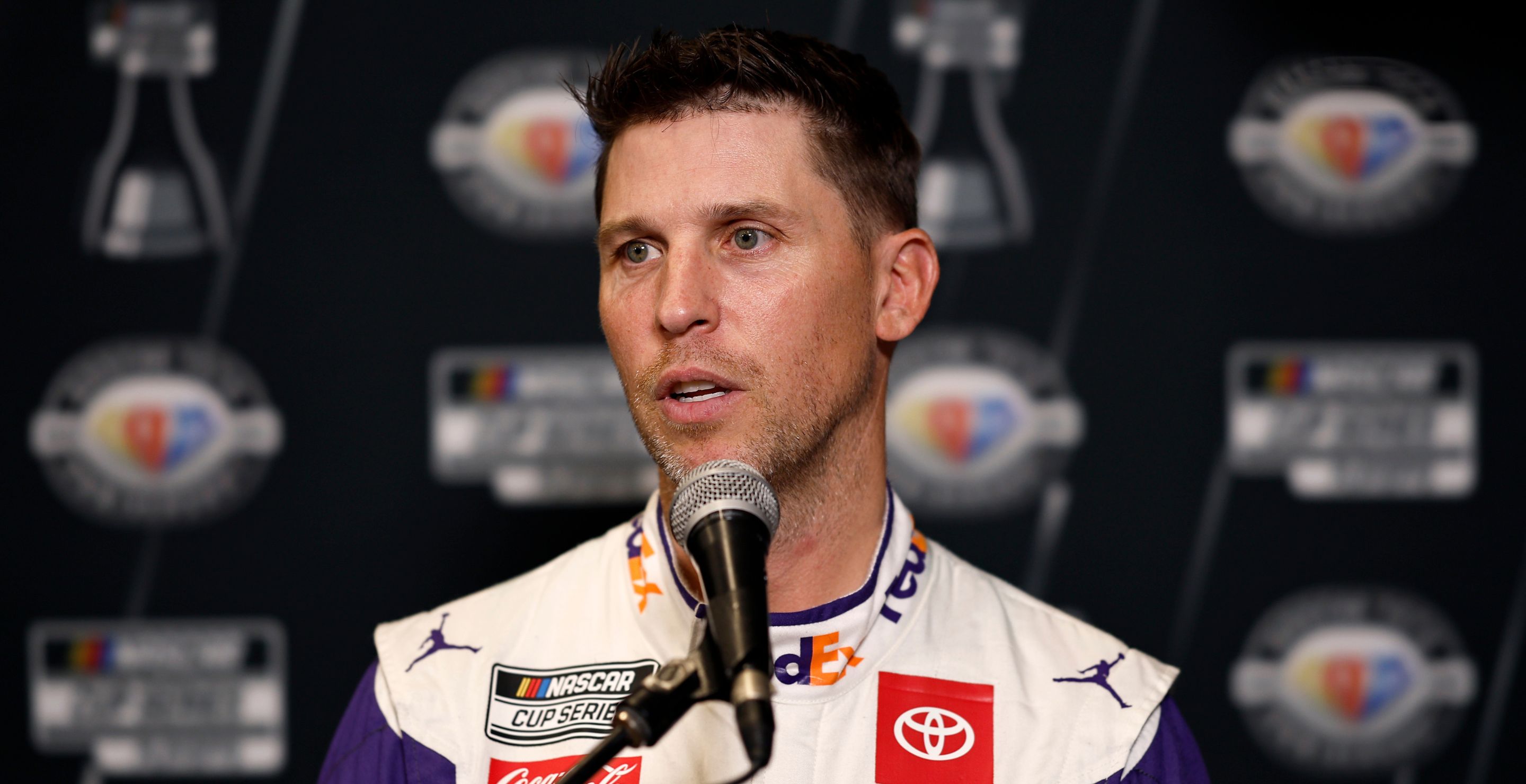 Joe Gibbs Speaks on Contract Negotiations with Denny Hamlin