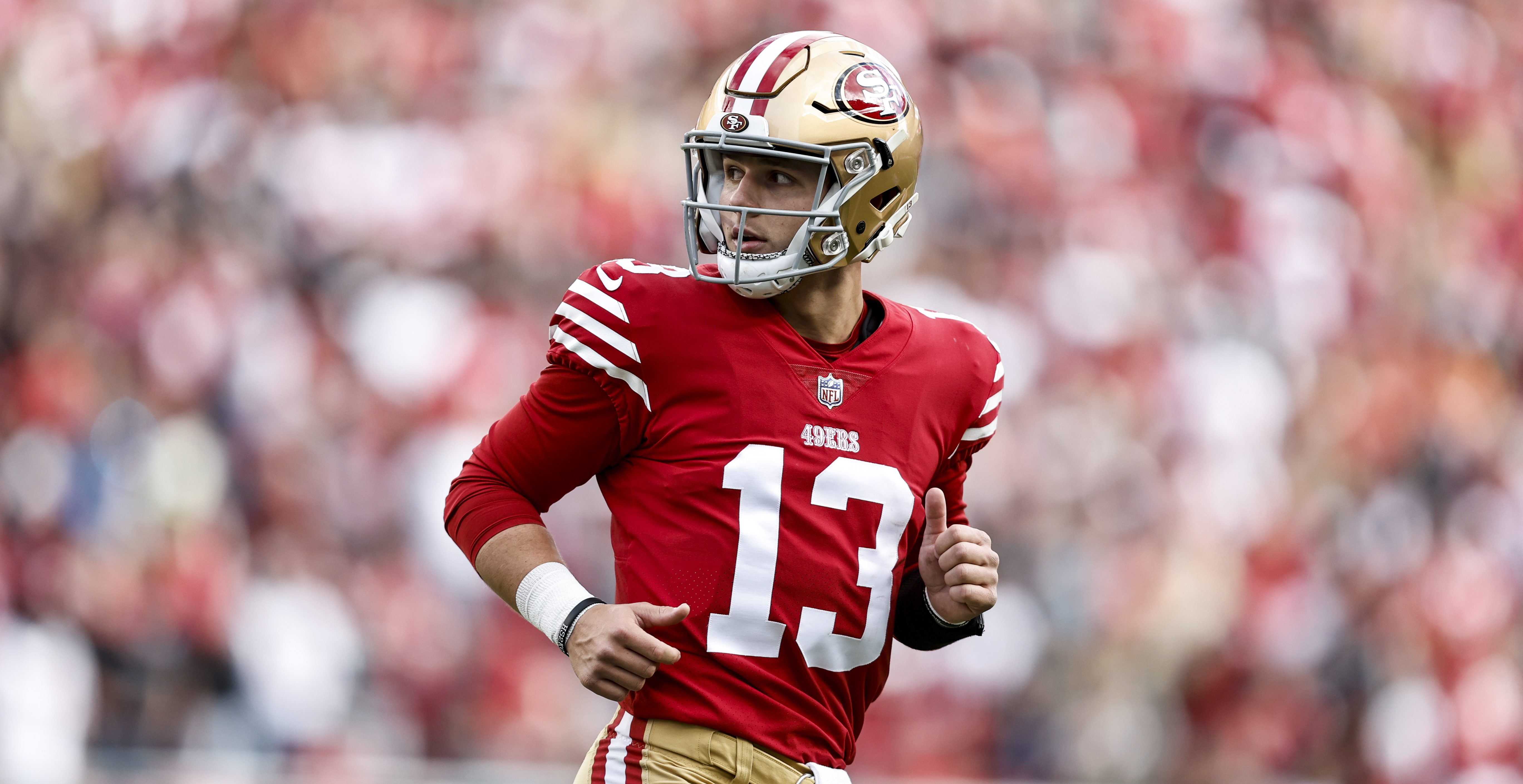 Will 49ers QB Brock Purdy have a sophomore slump in the 2023 season? 