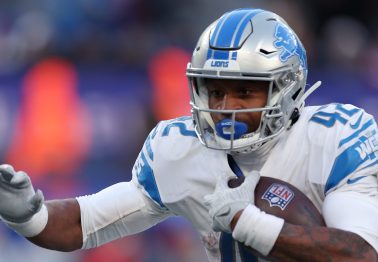 Lions Running Back Unexpectedly Retires at 27 Years Old
