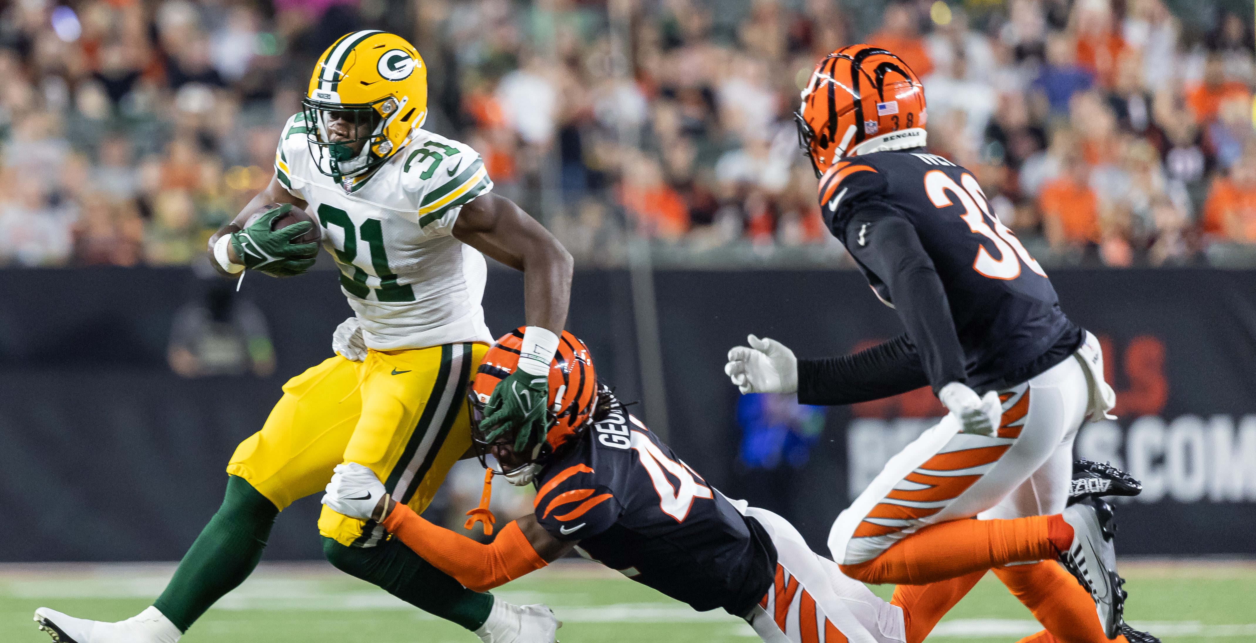 FVSU's Wilson Runs over Bengals in Packers Debut - FVSU Athletics