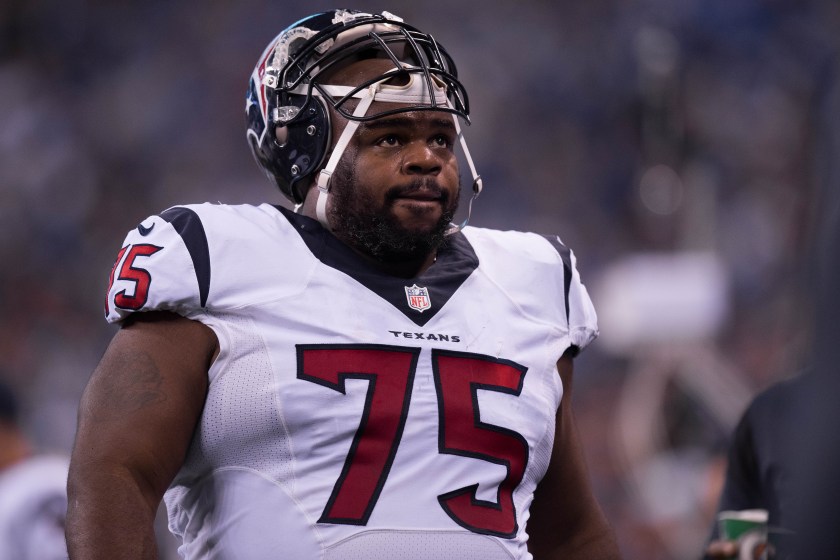 Former Houston Texans defensive tackle Vince Wilfork