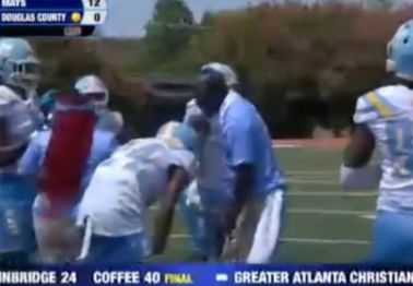 HS Football Coach Under Fire For Punching Player on Sideline