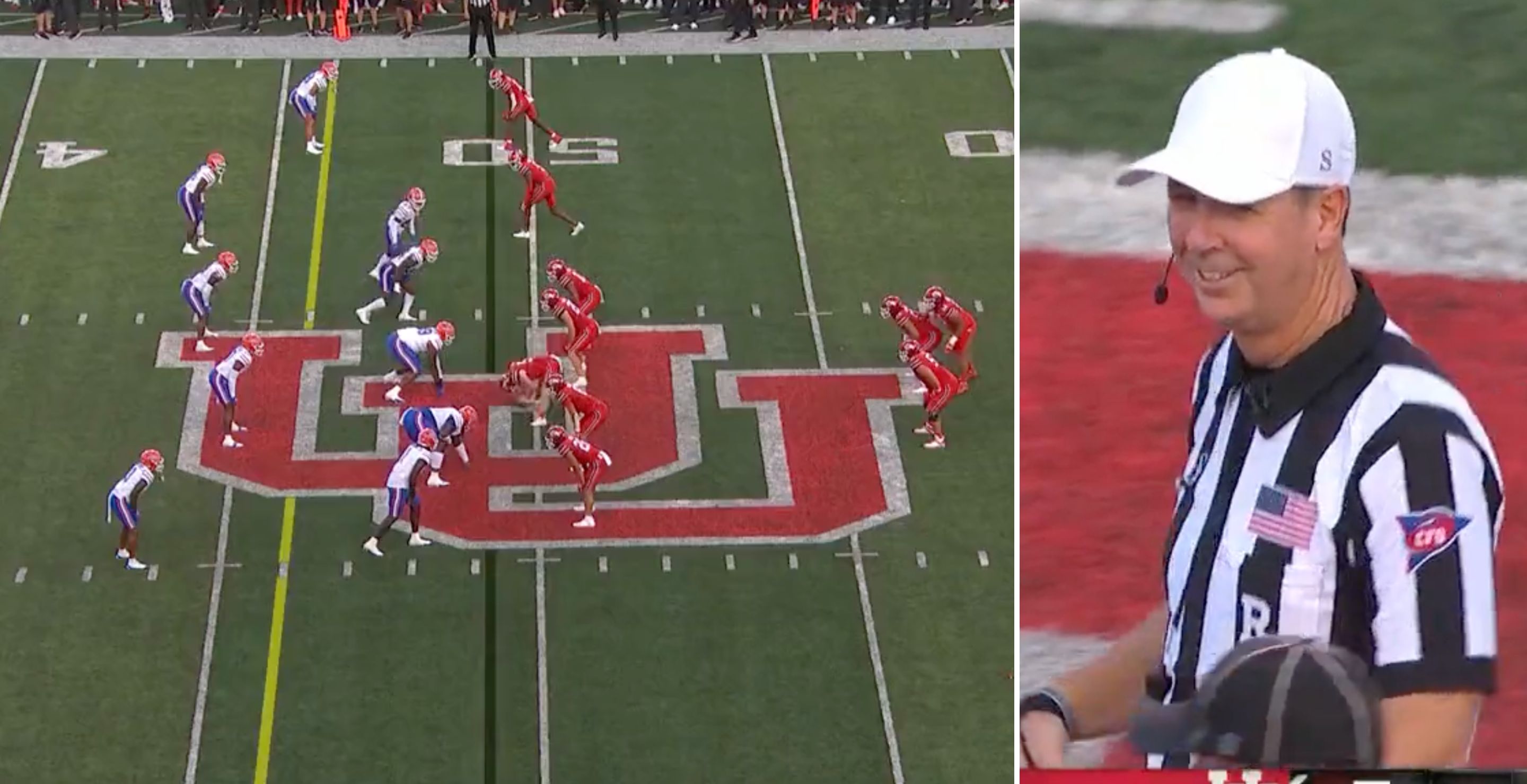 Florida takes penalty against Utah for 2 players wearing same number