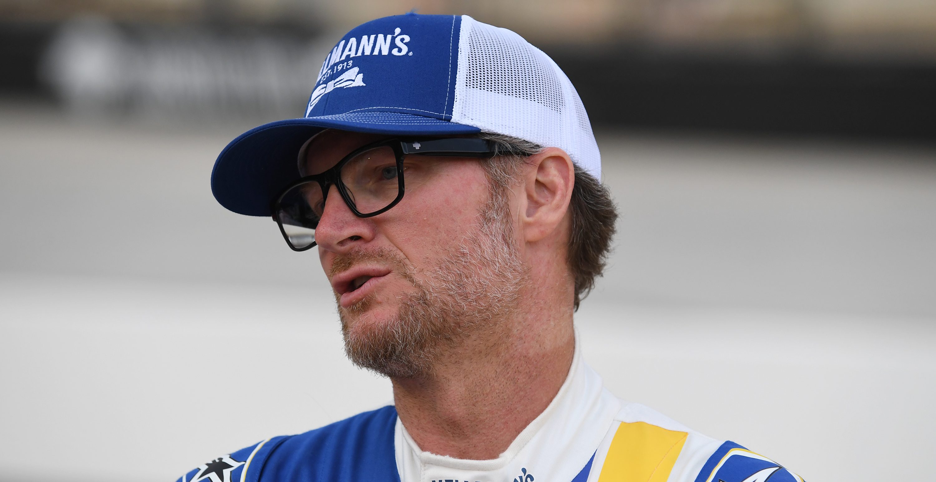 Dale Earnhardt Jr Reacts To Car Catching On Fire At Bristol