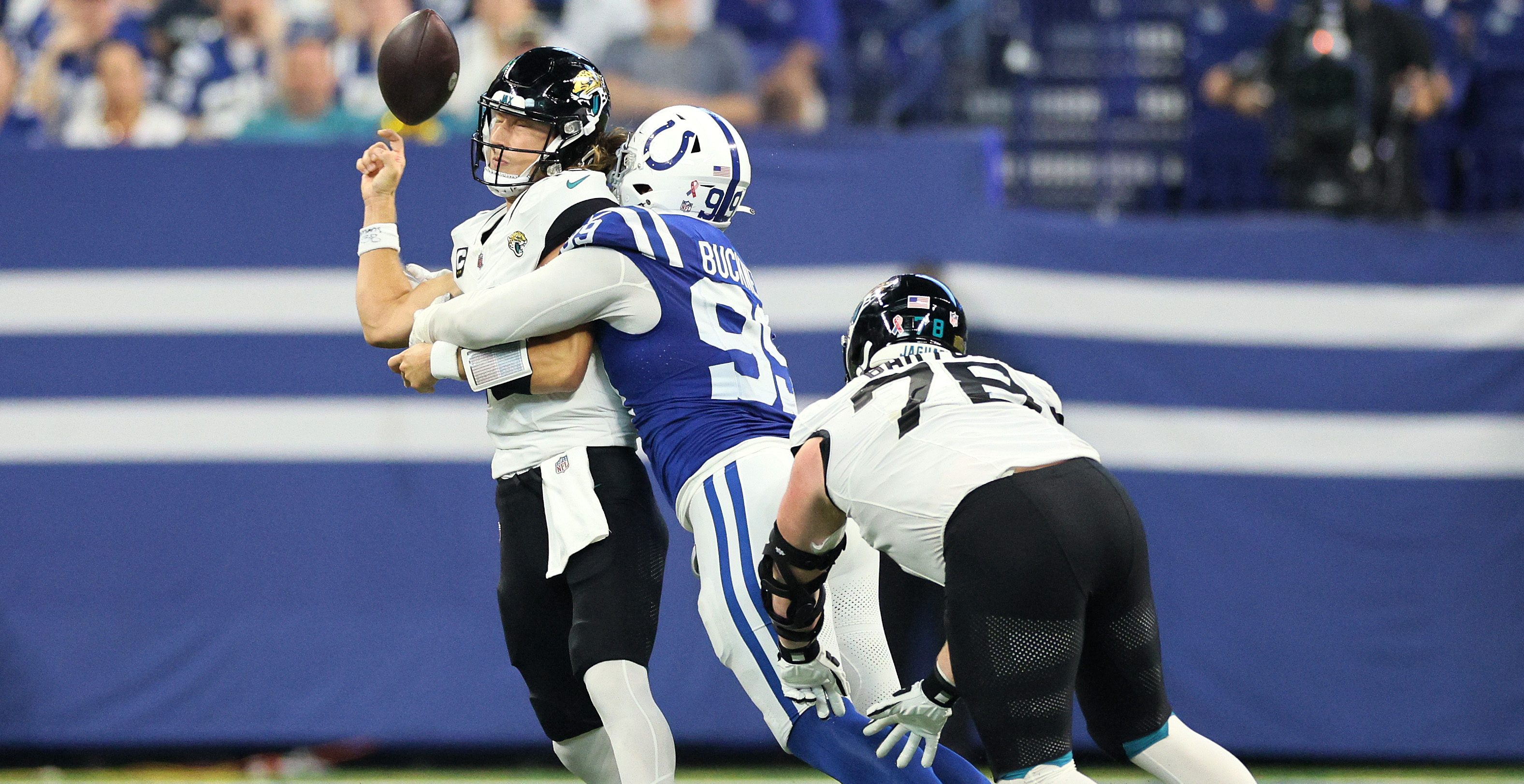 Colts score the most bizarre touchdown you'll ever see, in game against  Jaguars