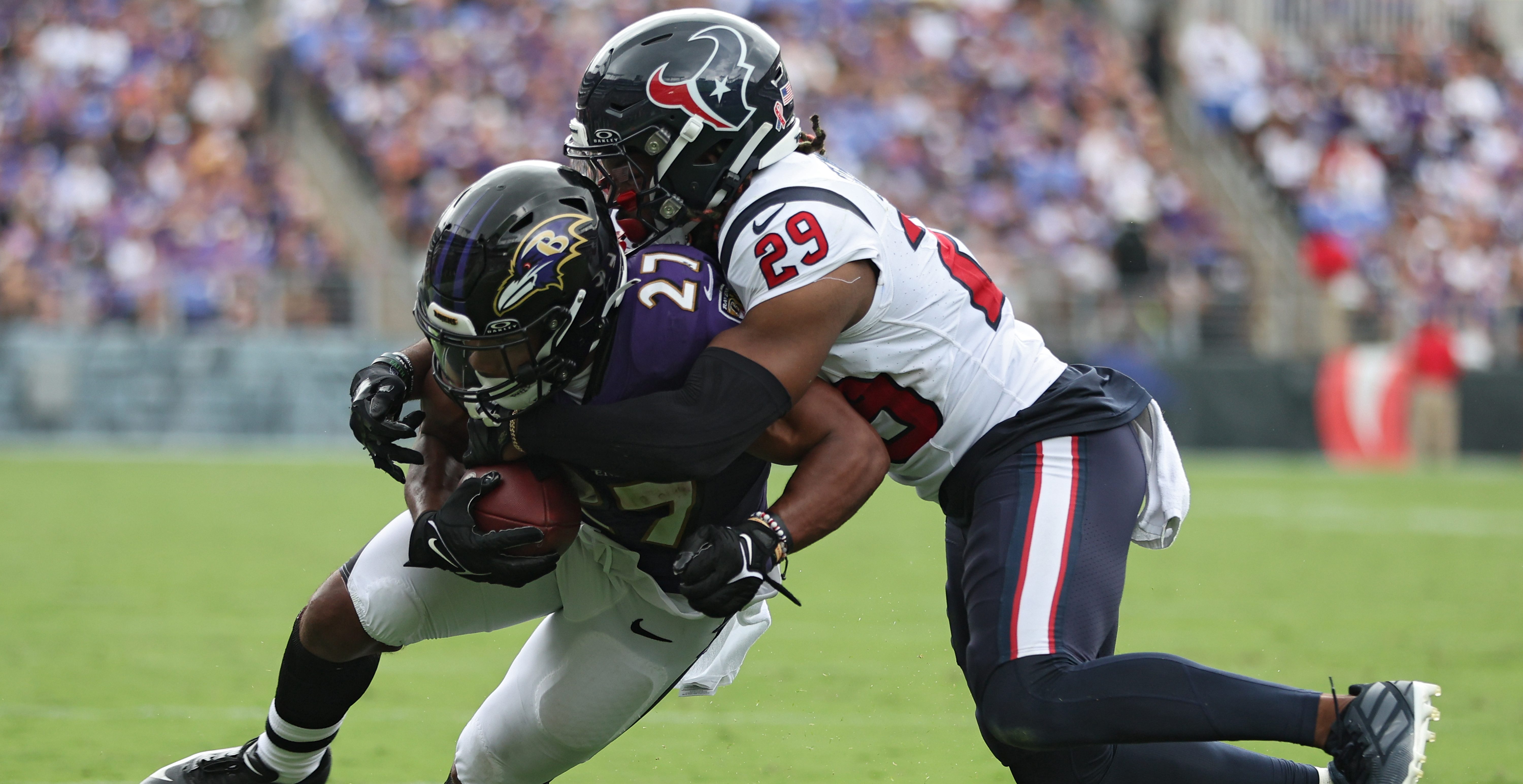 J.K. Dobbins to wear No. 27 with the Baltimore Ravens