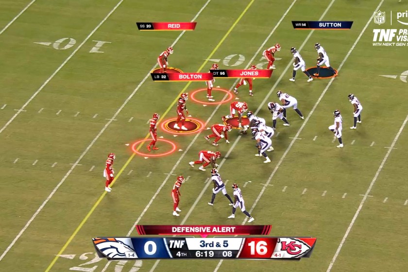 A look at Prime Vision's Defensive Alert feature