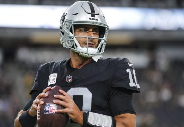 Raiders' Jimmy Garoppolo Taken to the Hospital After Game-Ending Back Injury