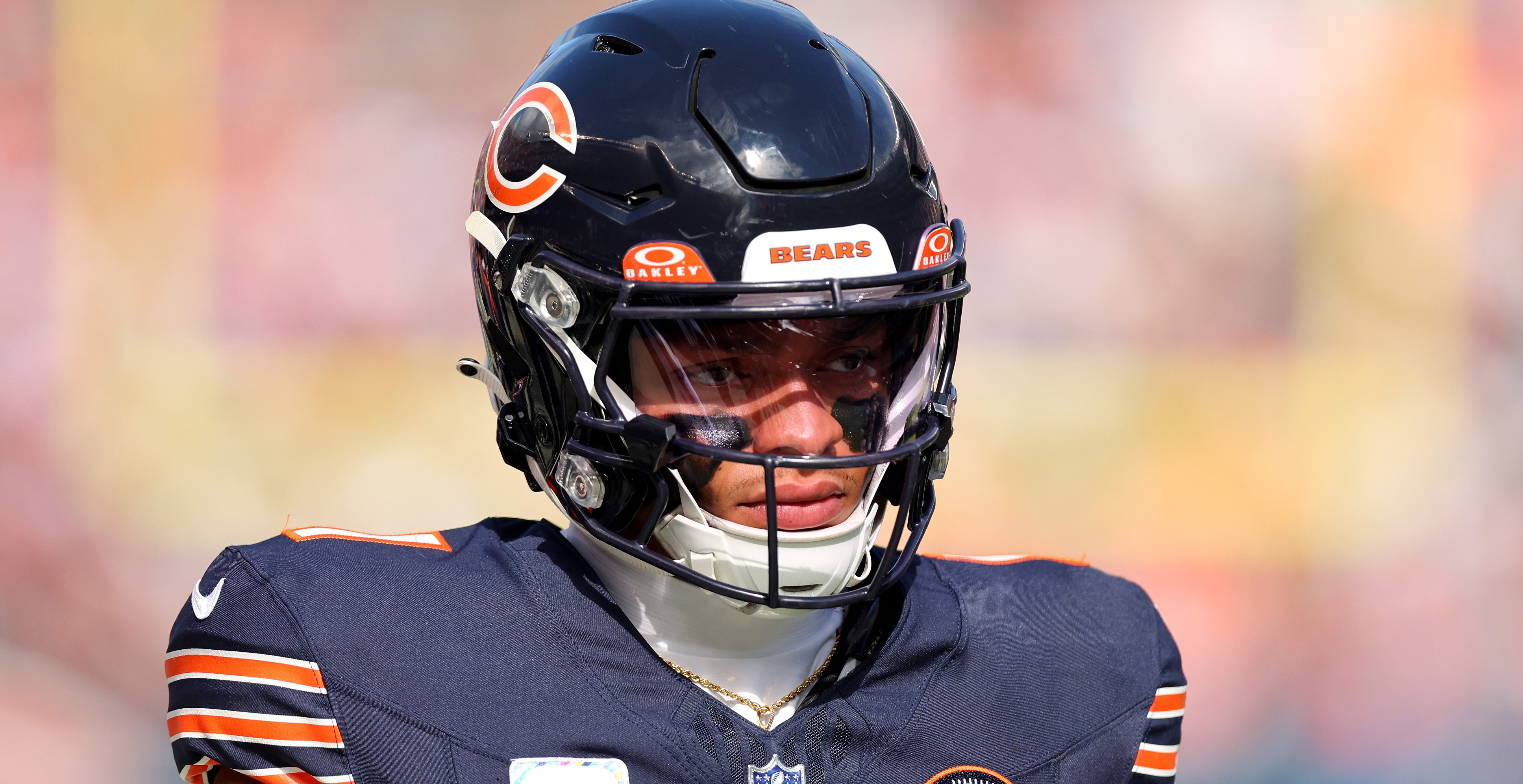 Chicago Bears' Justin Fields Knocked From Game