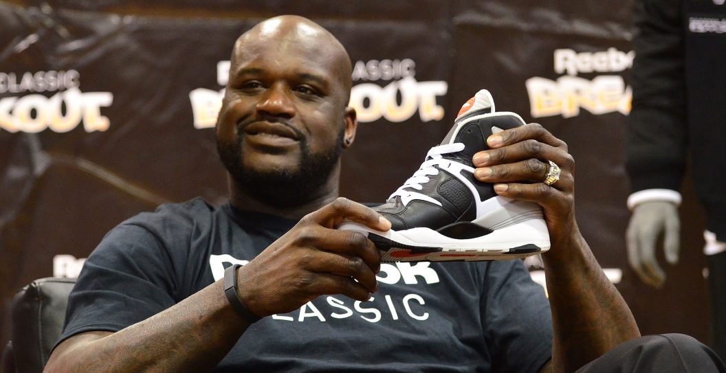 PHILADELPHIA, PA - JULY 09: Former NBA player Shaquille O' Neal at the Reebok Classic Breakout Classic Rap Roundtable at Philadelphia University on July 9, 2014 in Philadelphia, Pennsylvania.