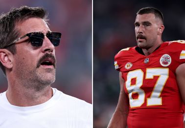 Aaron Rodgers Takes Shot at Travis Kelce Over Vaccine Commercial
