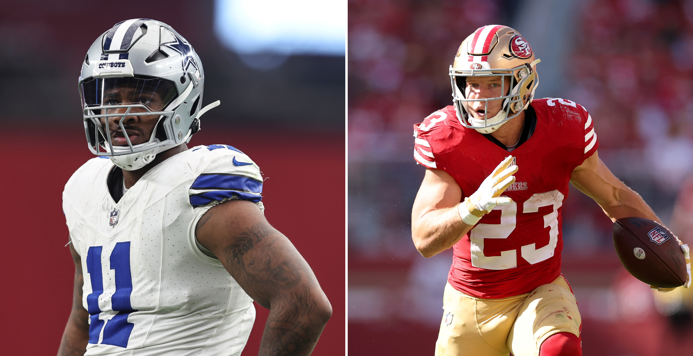 Micah Parsons to Christian McCaffrey: Ten of the NFL's most