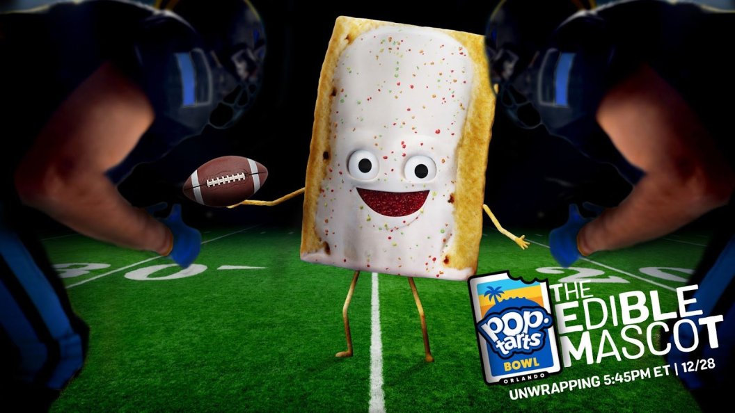 Pop-Tarts Bowl edible mascot