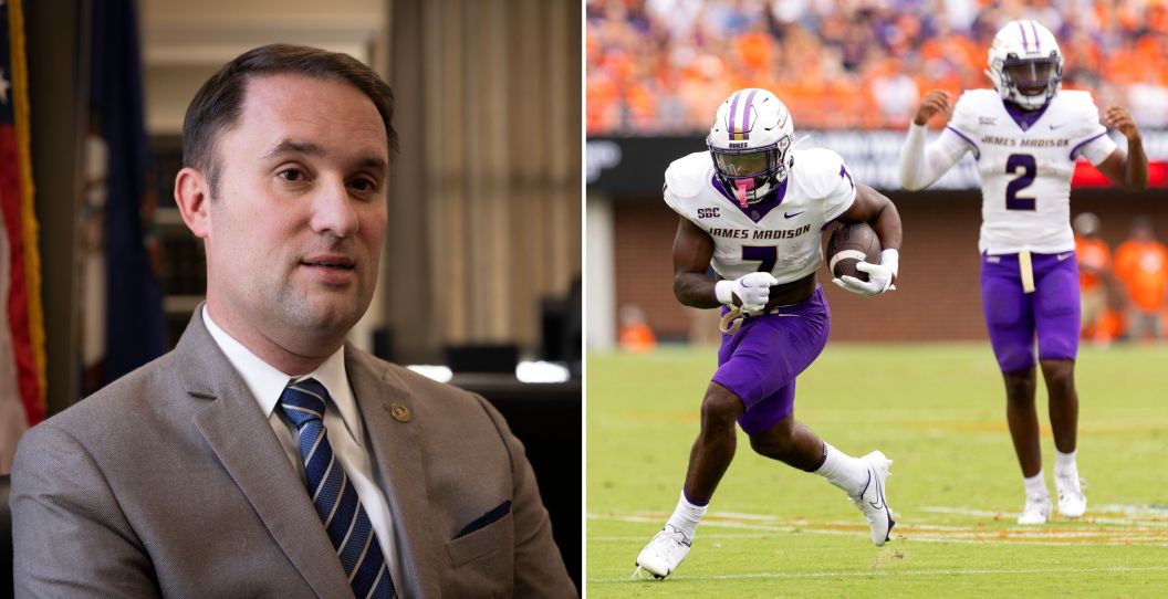 James Madison football is getting help from Virginia's Attorney General.