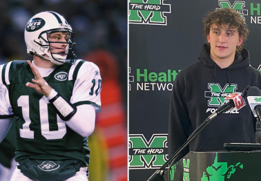 Chad Pennington's Son is Carrying His Legacy at His Alma Mater