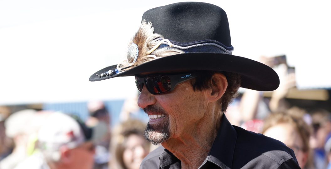 AVONDALE, ARIZONA - NOVEMBER 05: Legacy Motor Club co-owners and NASCAR Hall of Famer, Richard Petty walks the red carpet prior to the NASCAR Cup Series Championship at Phoenix Raceway on November 05, 2023 in Avondale, Arizona.