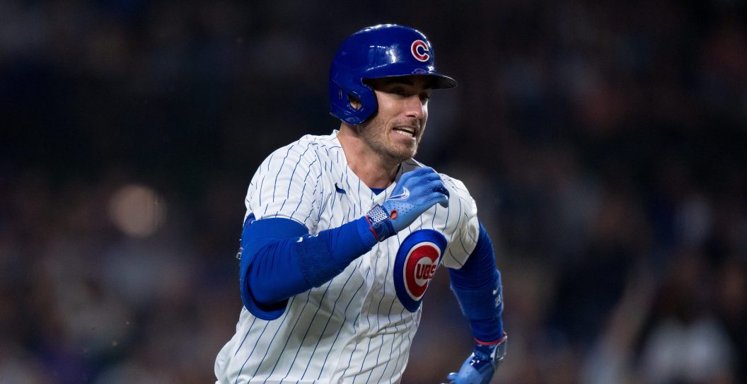 CHICAGO, IL - SEPTEMBER 20: Cody Bellinger #24 of the Chicago Cubs runs in a game against the Pittsburgh Pirates at Wrigley Field on September 20, 2023 in Chicago, Illinois.