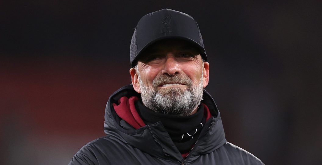 BOURNEMOUTH, ENGLAND - JANUARY 21: Juergen Klopp, Manager of Liverpool, celebrates following the team's victory during the Premier League match between AFC Bournemouth and Liverpool FC at Vitality Stadium on January 21, 2024 in Bournemouth, England.