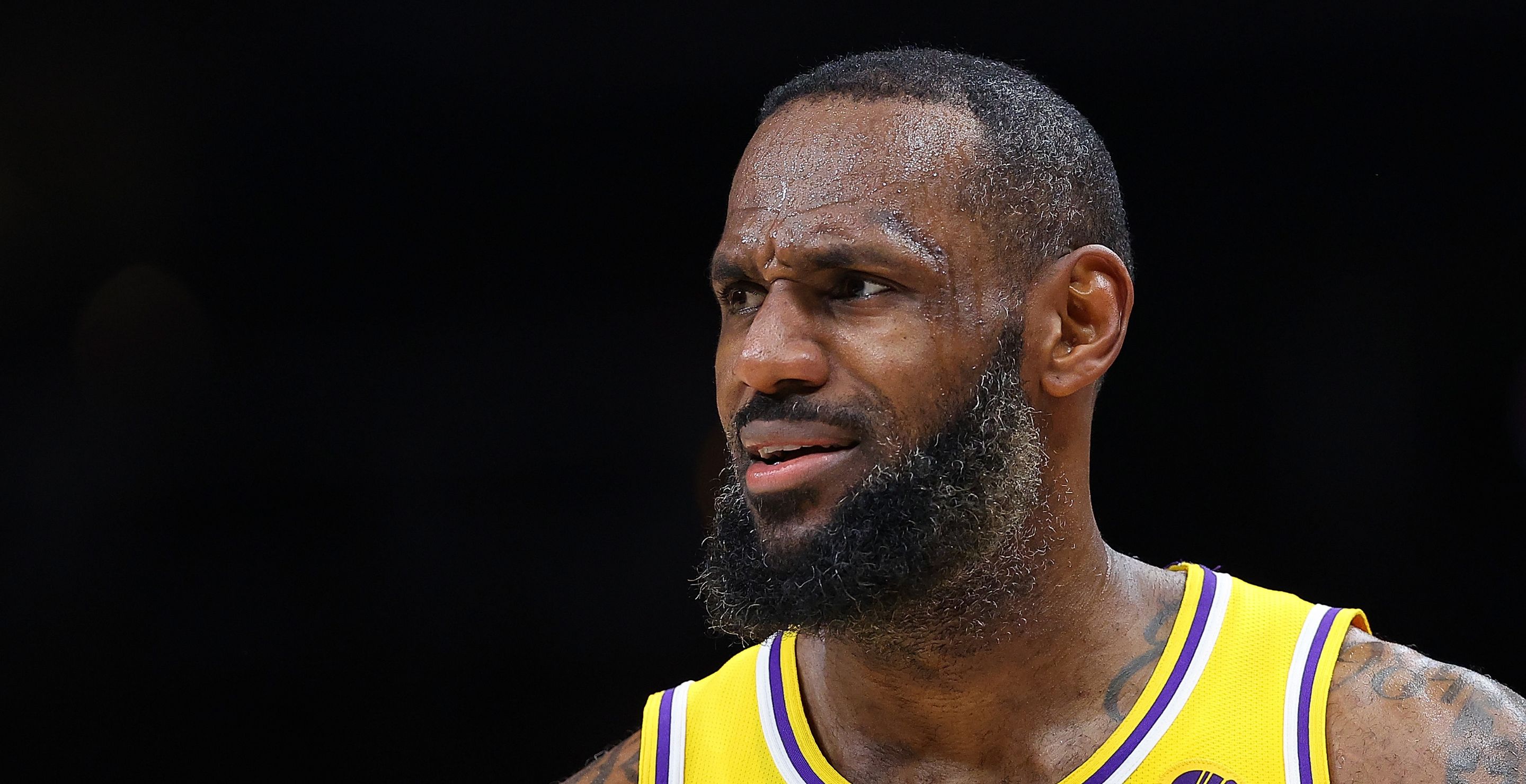 LeBron James Declines To Answer Question About Future With Lakers