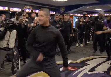 John Harbaugh Shows Off Hilarious Dance Moves After Playoff Win