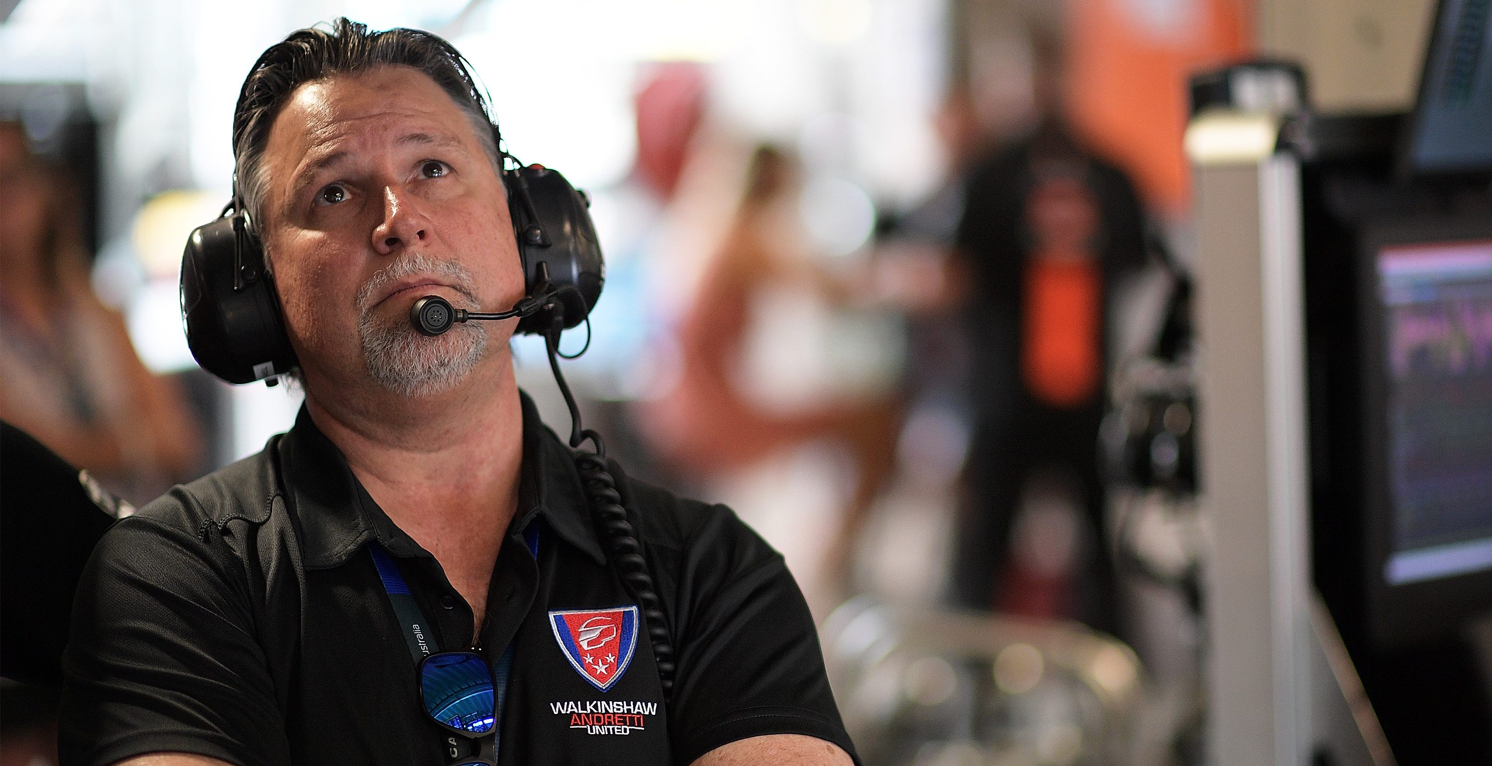 ADELAIDE, AUSTRALIA - MARCH 02: Michael Andretti team owner of Walkinshaw Andretti United looks on during qualifying for Supercars Adelaide 500 on March 2, 2018 in Adelaide, Australia.