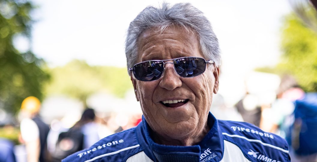 CHICHESTER, ENGLAND - JULY 09: Mario Andretti looks on during the Goodwood Festival of Speed at Goodwood on July 09, 2021 in Chichester, England.