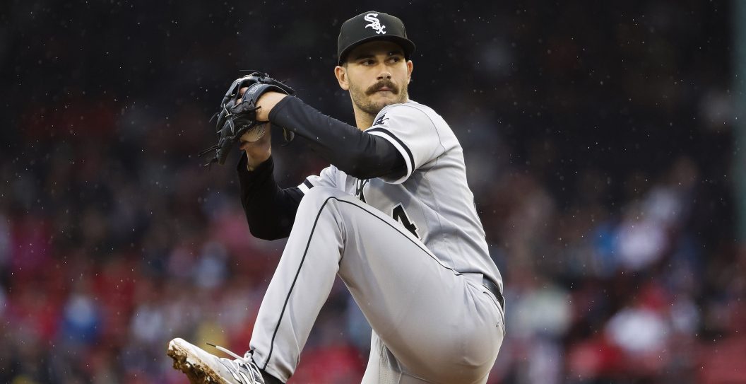 BOSTON, MA - SEPTEMBER 23: Dylan Cease #84 of the Chicago White Sox pitches against the Boston Red Sox during the first inning at Fenway Park on September 23, 2023 in Boston,