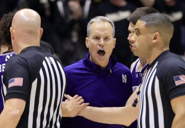 Northwestern Coach Goes Viral For Hilarious Ejection vs Purdue