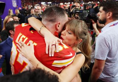 Travis Kelce and Taylor Swift Tear Up Las Vegas After Super Bowl LVIII