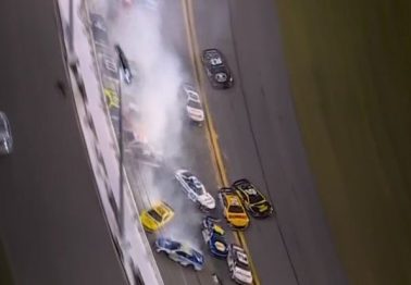 The Big One Takes Out Half the Field Late in Daytona 500