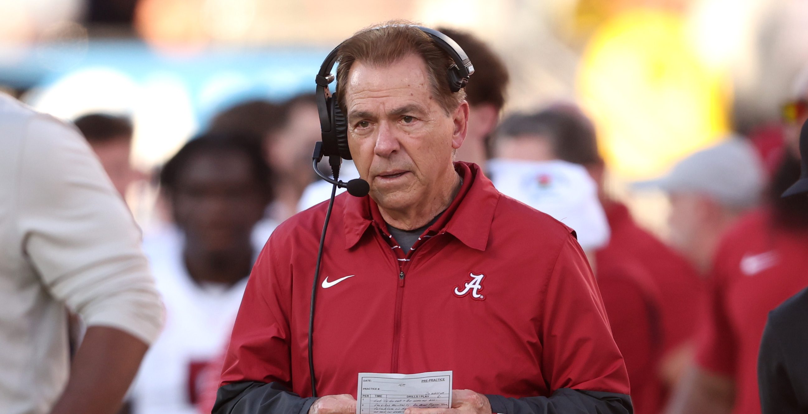 Nick Saban Bashes Alabama Players Over Rose Bowl Loss