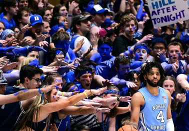 Duke?s Cameron Crazies Throw Objects at UNC Players After Upset Loss