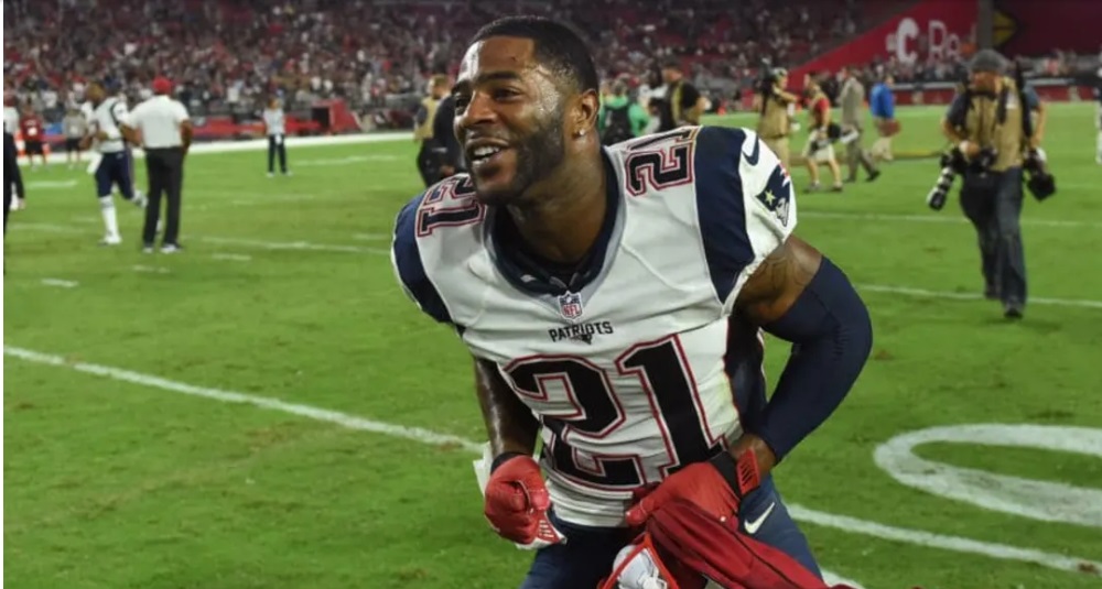 Malcolm Butler, formerly of the New England Patriots, celebrates a win over the Arizona Cardinals in 2016. (Getty)