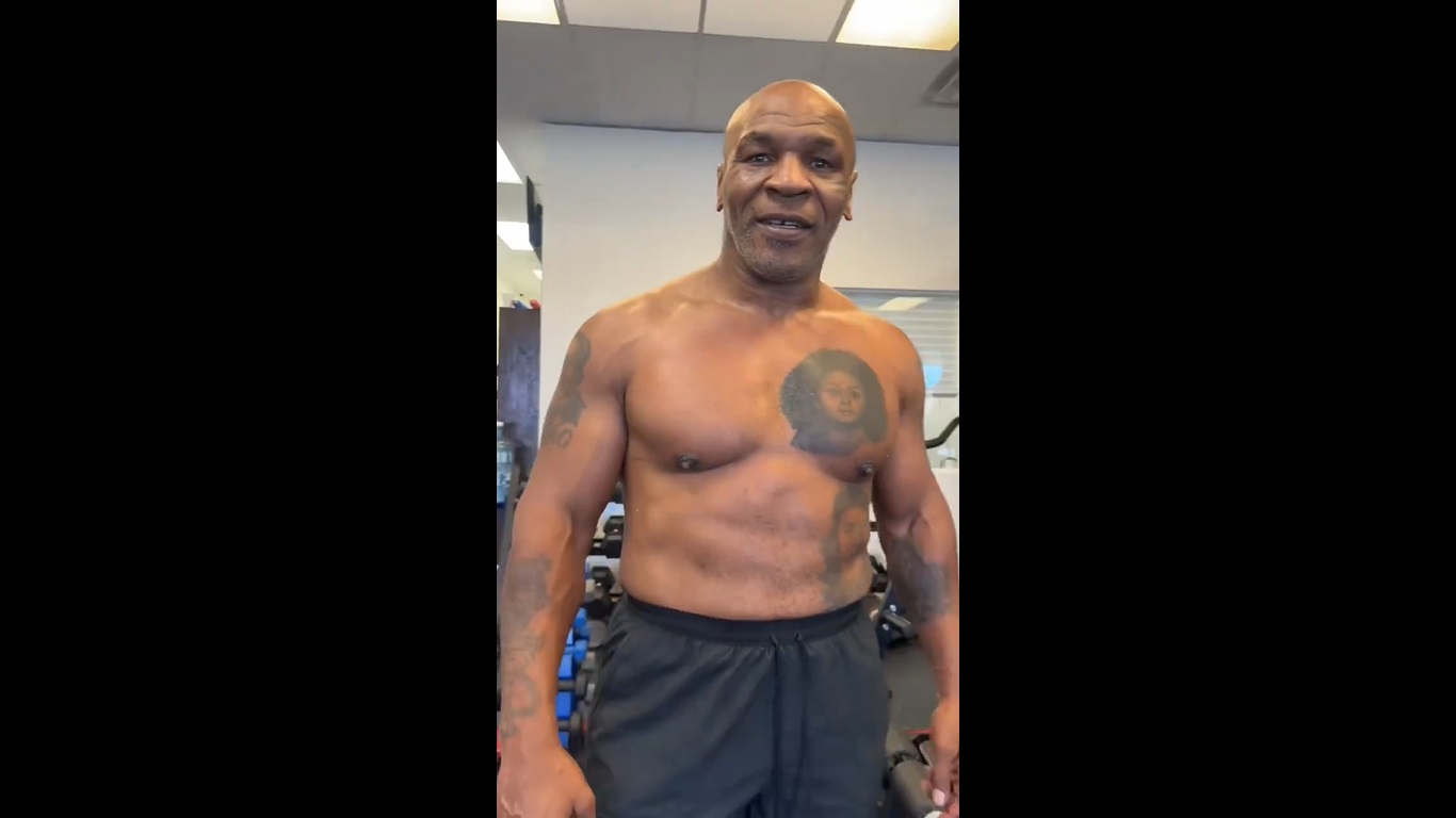 Mike Tyson Shares Video Of Prep For Jake Paul Bout 'Fun Has Just Begun