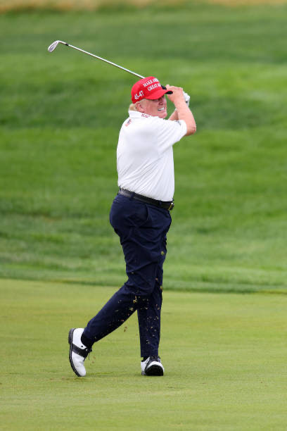 Donald Trump Officially Challenges Joe Biden To $1 Million Charity Golf ...