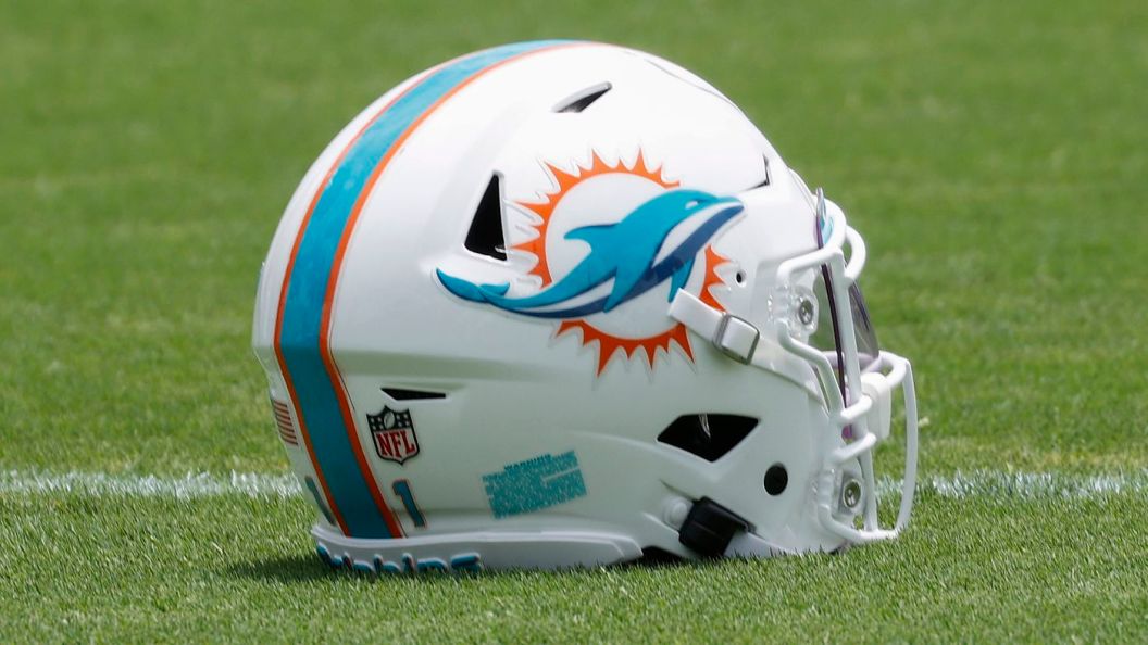 Miami Dolphins helmet