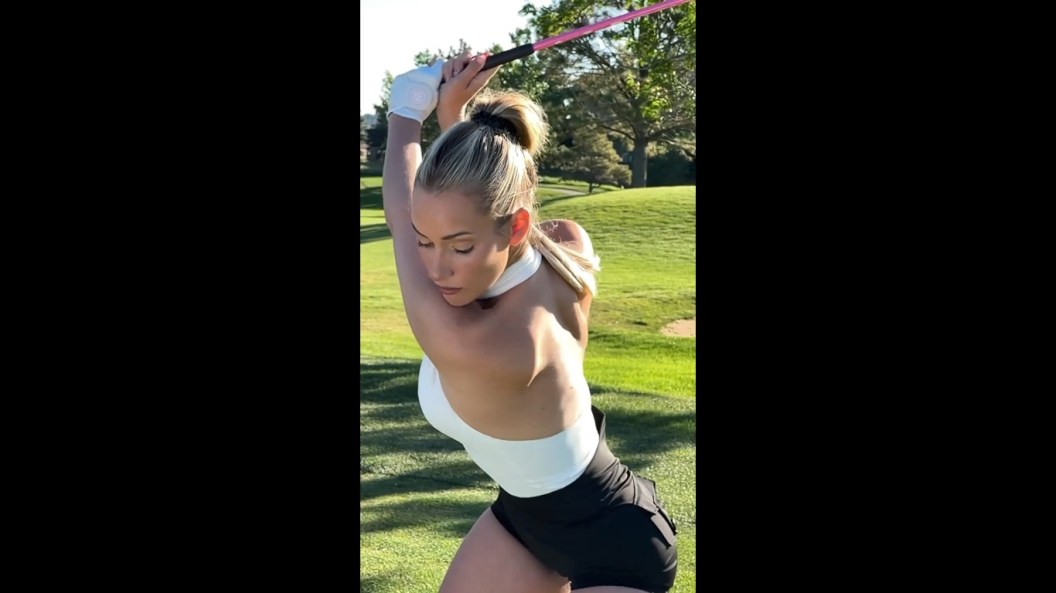 Paige Spiranac, Golf